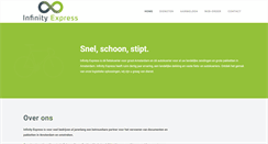 Desktop Screenshot of infinityexpress.nl